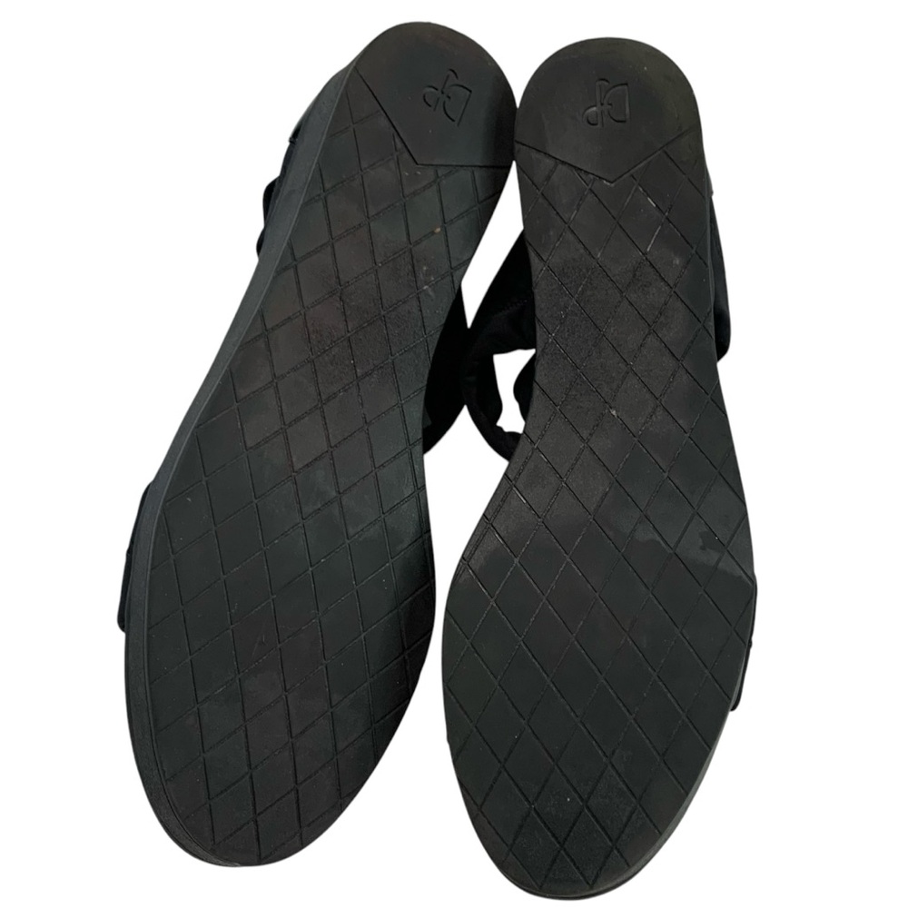 DONALD J PLINER Voni Patent Leather & Nylon Zip Back Women's Sandals - Picture 10 of 13
